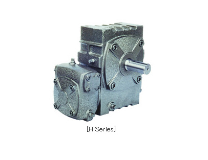 DOUBLE SPEED WORM SPEED REDUCER MAKISHINKO H SERIES